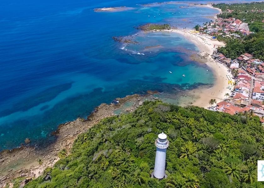 Bahia State Cairu Aerial View