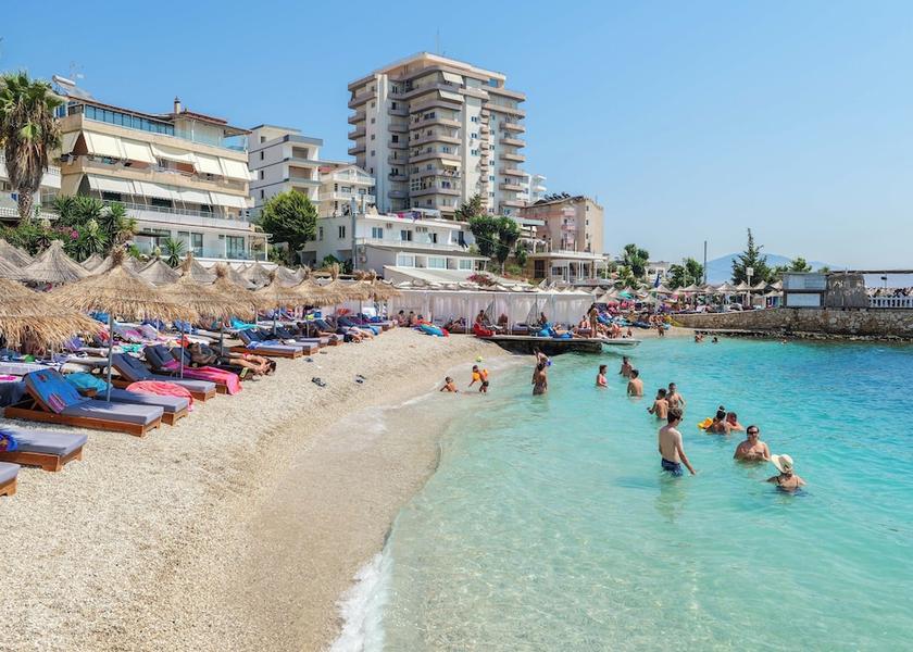 Vlorë County Sarandë Beach