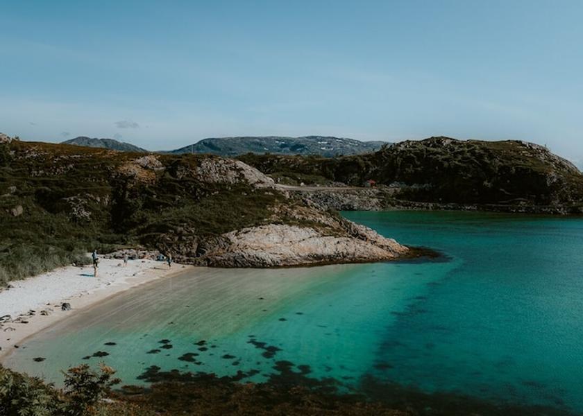 Troms (county) Tromso Beach