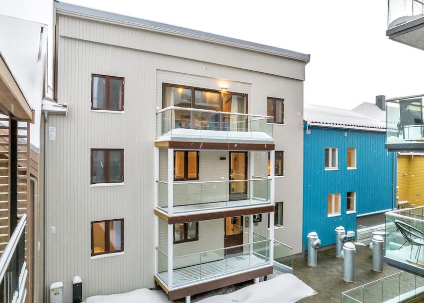 Troms (county) Tromso Facade