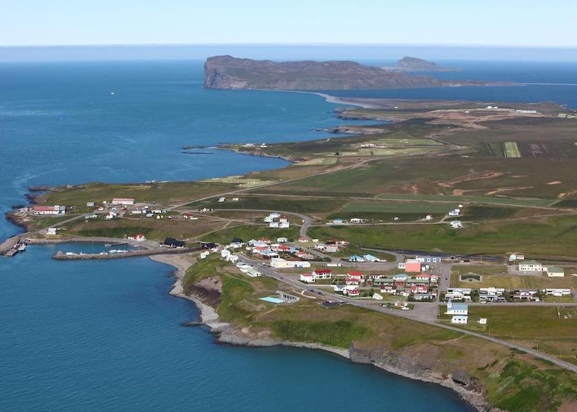 Northwestern Region Skagafjörour Aerial View