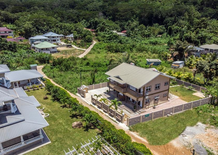  Mahé Island Aerial View