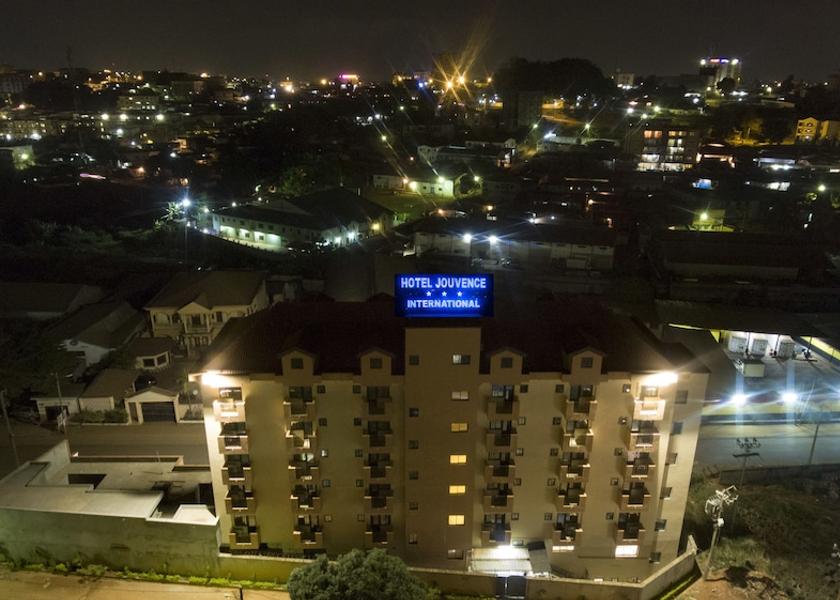 Central Yaoundé Front of property - evening/night