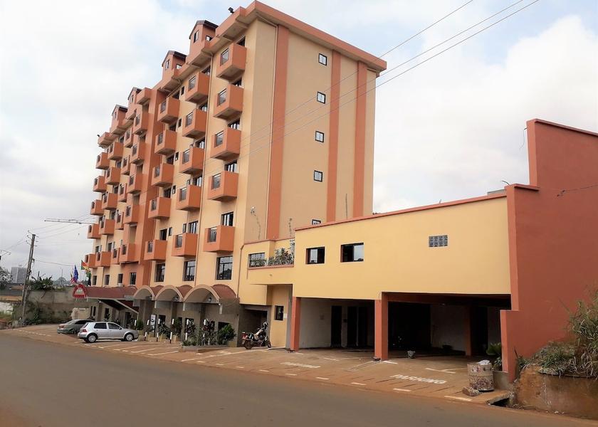 Central Yaoundé Front of property