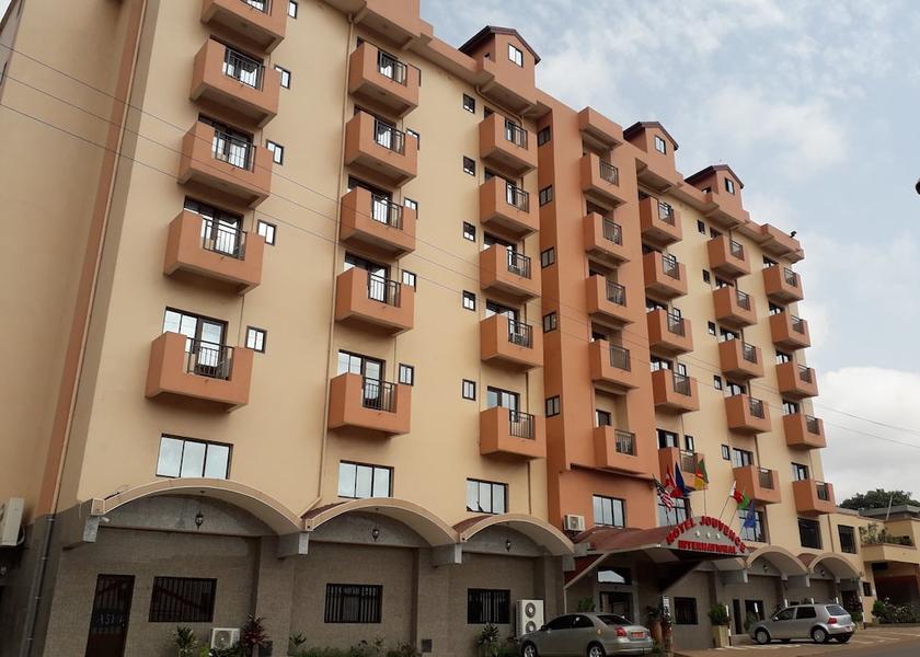 Central Yaoundé Front of property