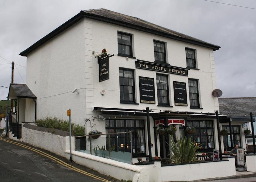 Wales New Quay Exterior Detail