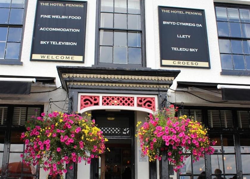 Wales New Quay Exterior Detail