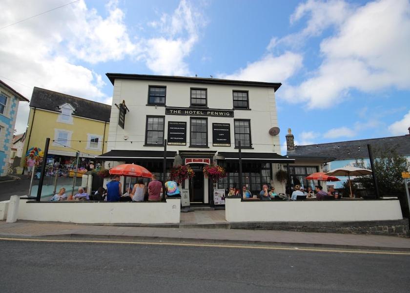 Wales New Quay Exterior Detail