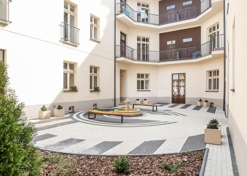 Lesser Poland Voivodeship Krakow Courtyard