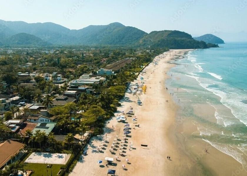 São Paulo State São Sebastião Beach