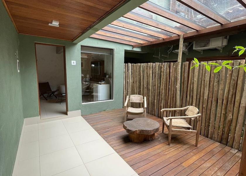 São Paulo State São Sebastião Terrace/patio