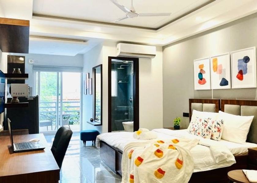 Haryana Gurugram Studio with Balcony