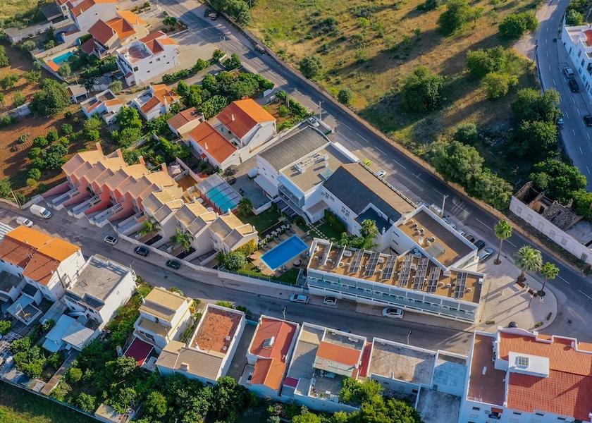 Faro Loulé Aerial View