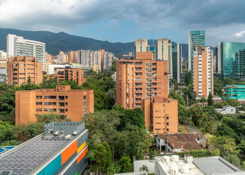 Antioquia Medellin View From Room