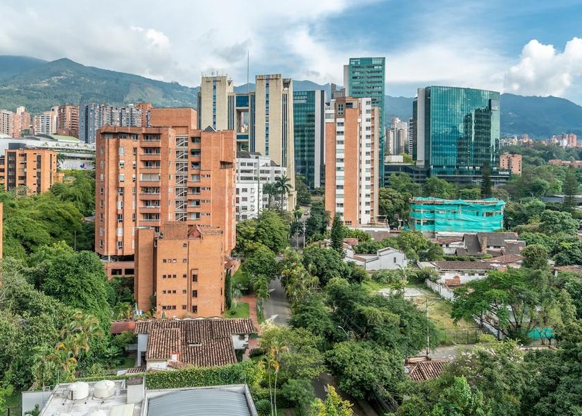 Antioquia Medellin View From Room