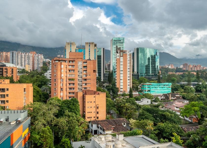 Antioquia Medellin View From Room