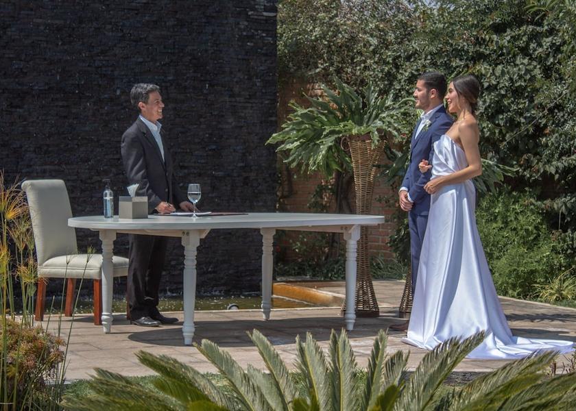 Puebla San Andrés Cholula Outdoor Wedding Area