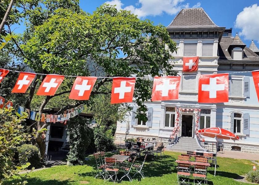 Canton of Bern Interlaken Exterior Detail
