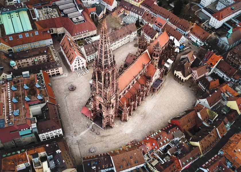 Baden-Wuerttemberg Freiburg Facade