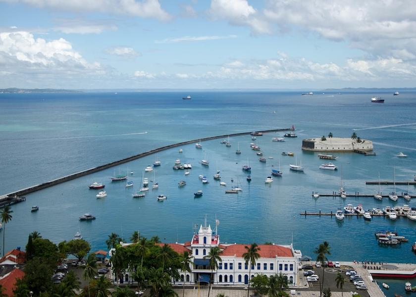 Bahia State Salvador Land view from property