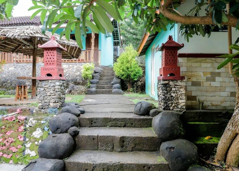 Central Java Magelang Exterior Detail
