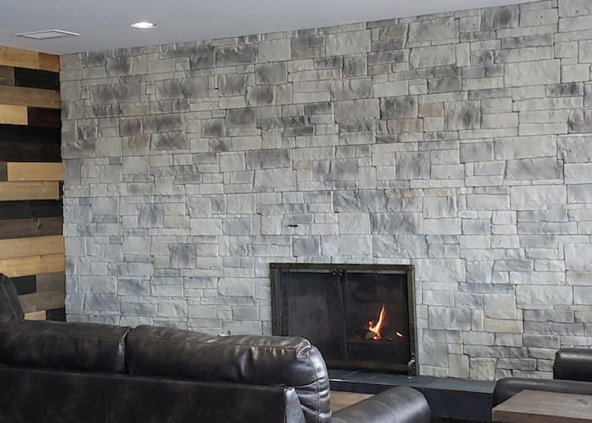 Alberta Spruce Grove Fireplace