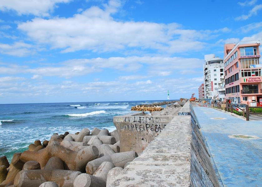 Okinawa Chatan City view from property
