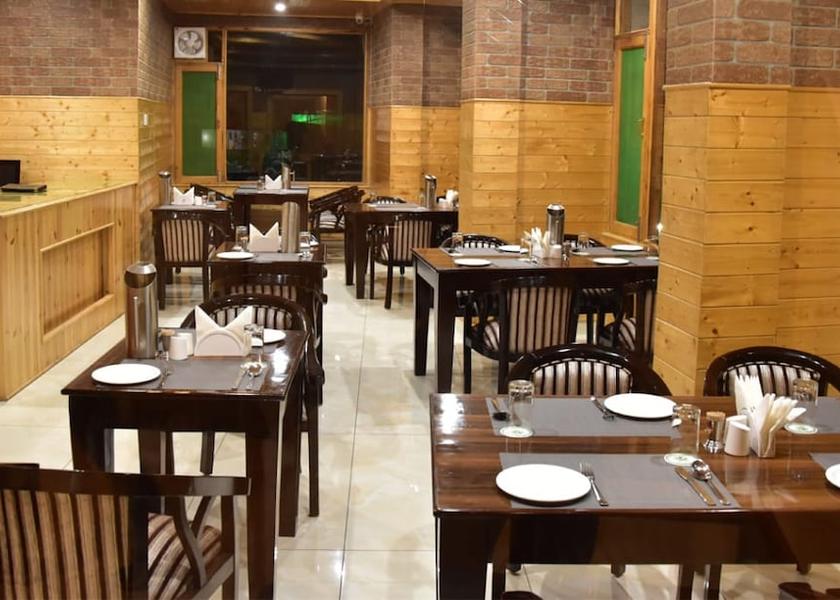 Himachal Pradesh Kasol Dining Area