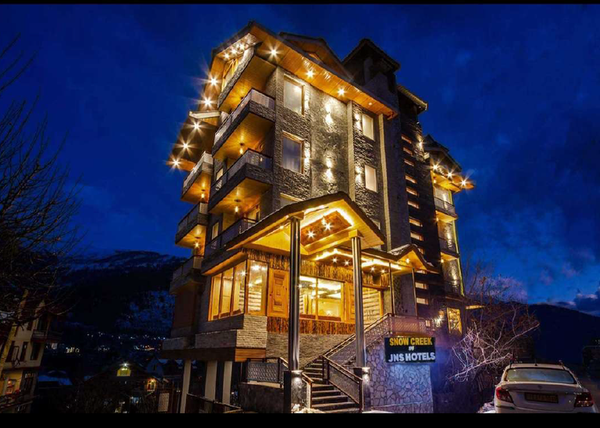 Himachal Pradesh Manali Hotel Exterior