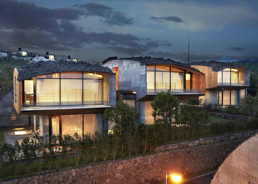 Jeju Seogwipo Front of property - evening/night