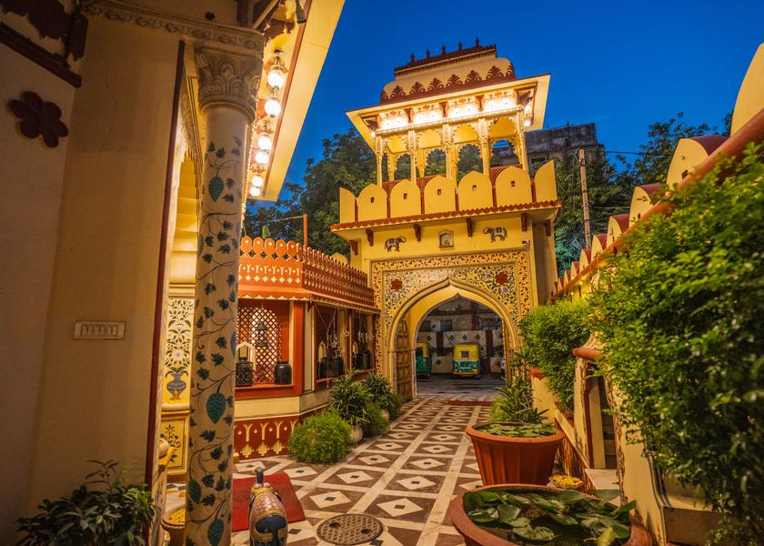 Rajasthan Jaipur Hotel Exterior