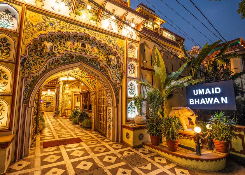 Rajasthan Jaipur Hotel Exterior