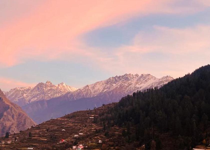 Uttarakhand Joshimath Hotel View