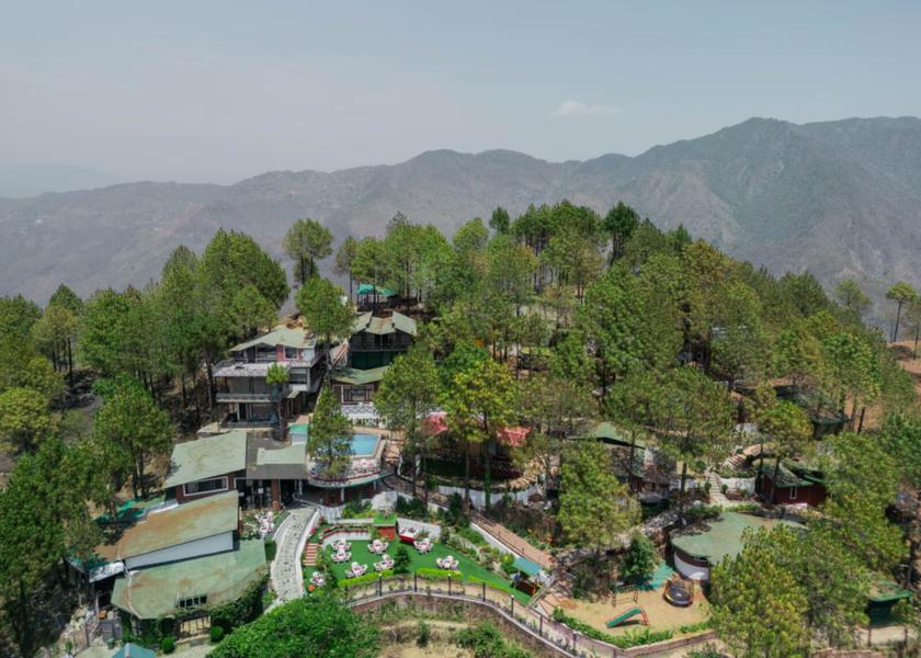 Uttarakhand Lansdowne Hotel View