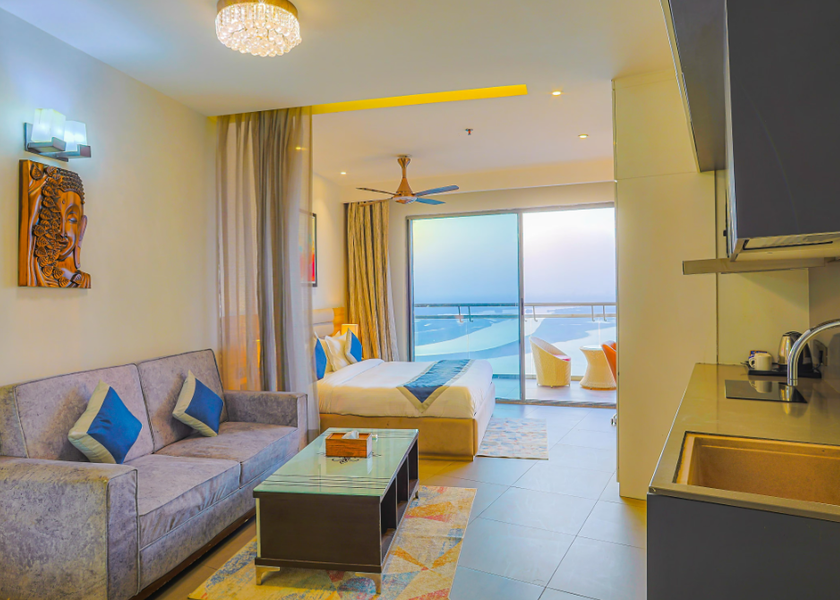 Uttar Pradesh Noida Luxury Room with Balcony (River View)