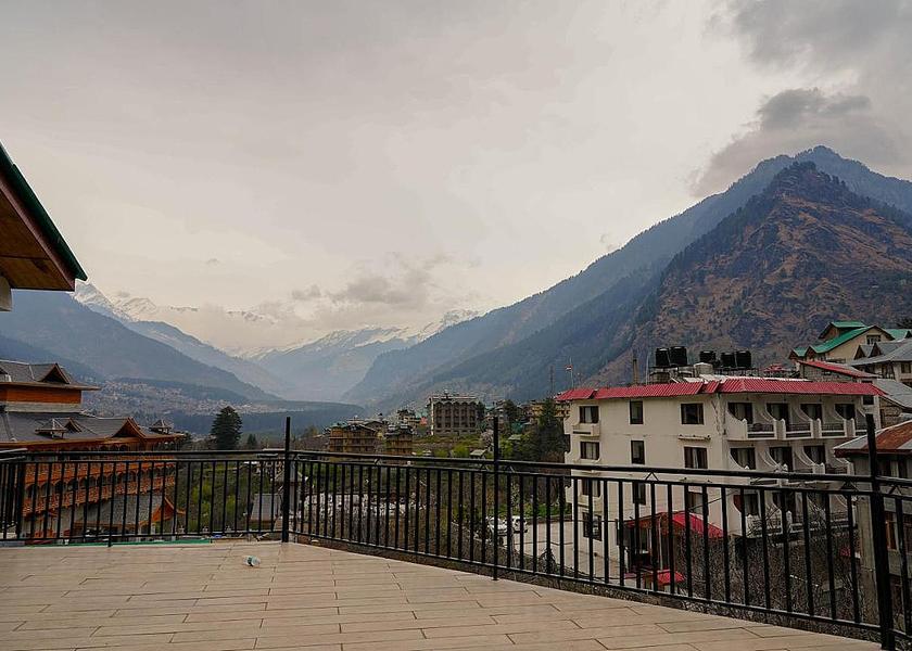 Himachal Pradesh Manali View from Property