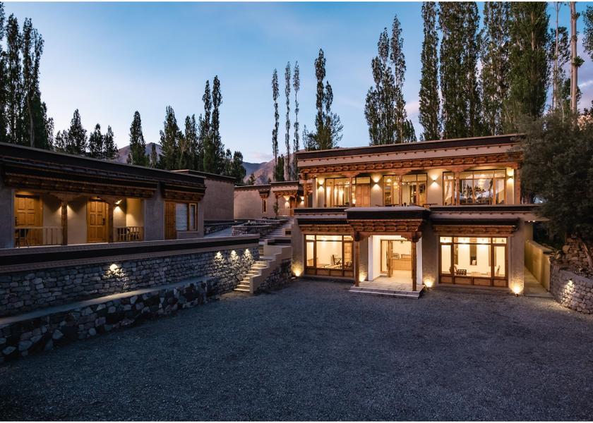 Ladakh Leh Hotel Exterior