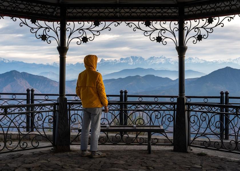 Uttarakhand Dhanaulti Hotel View