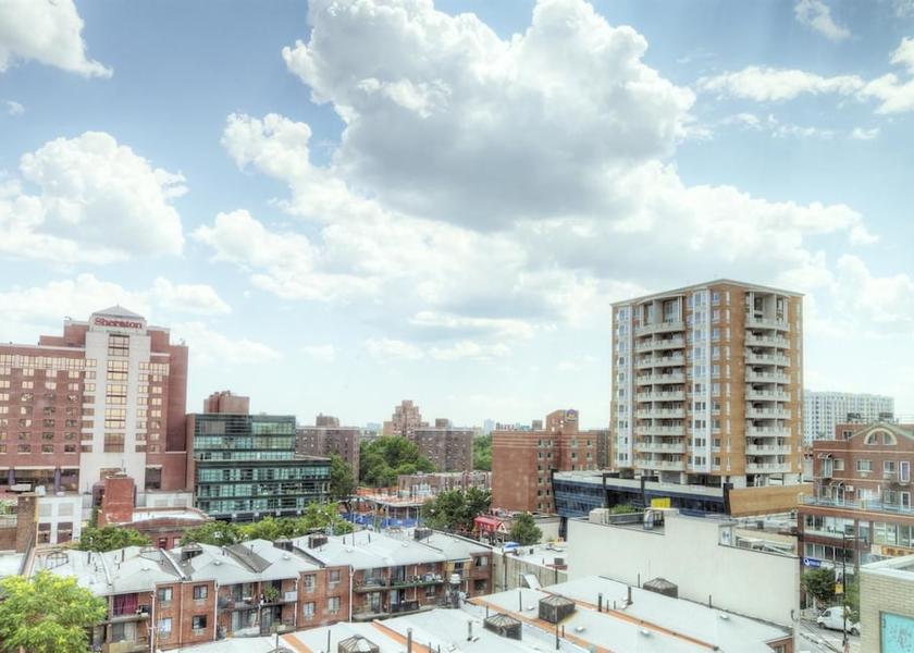New York Flushing View from property