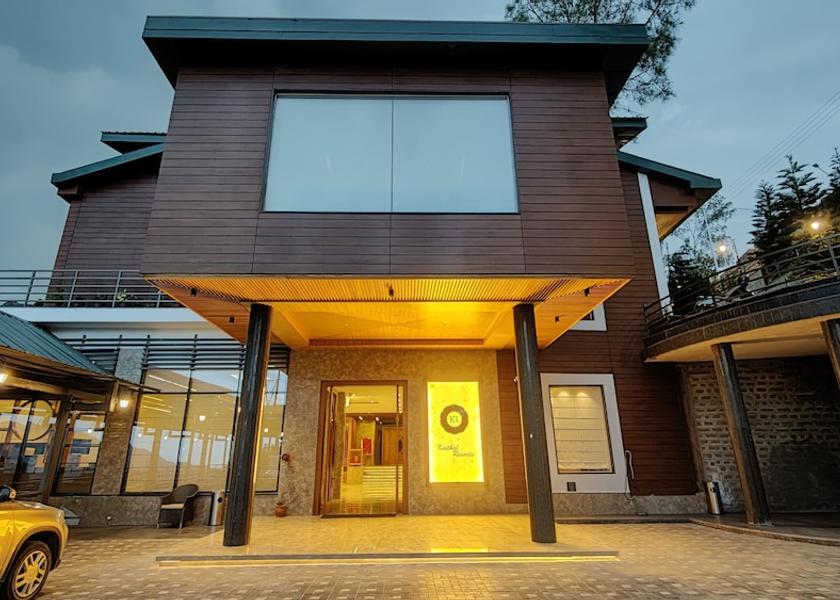Himachal Pradesh Kasauli Front of property - evening/night