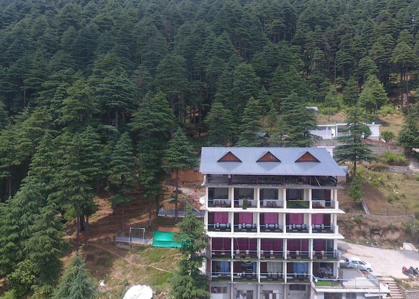 Himachal Pradesh Khajjiar Exterior Detail