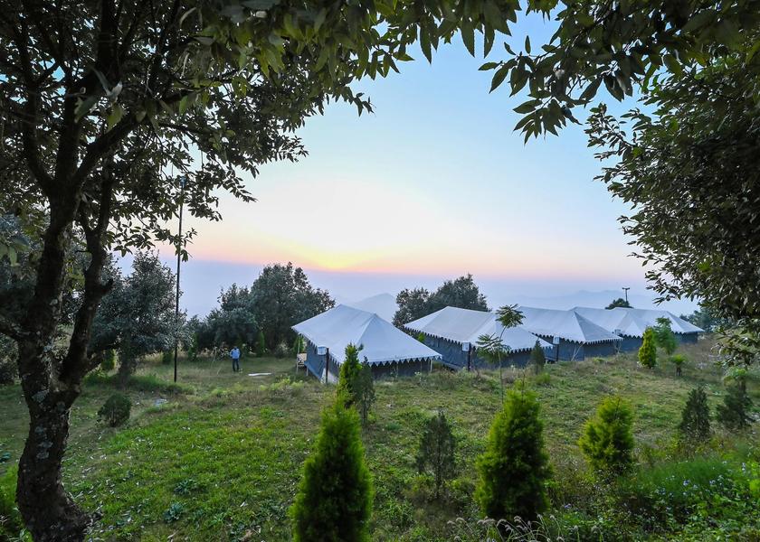 Uttarakhand Lansdowne Hotel View