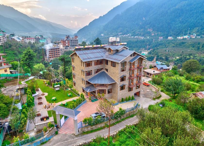 Himachal Pradesh Manali Hotel View