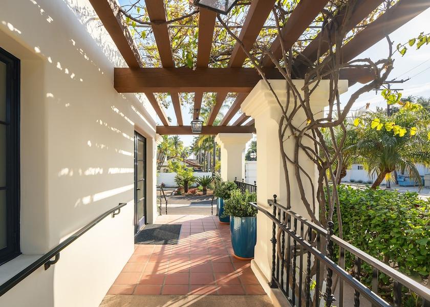 California Santa Barbara Exterior Detail