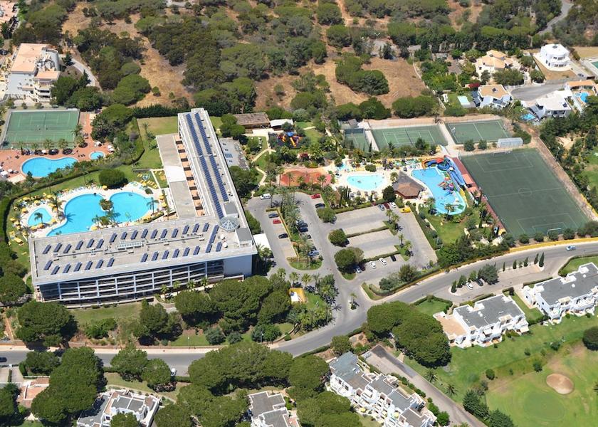 Faro Albufeira Aerial View