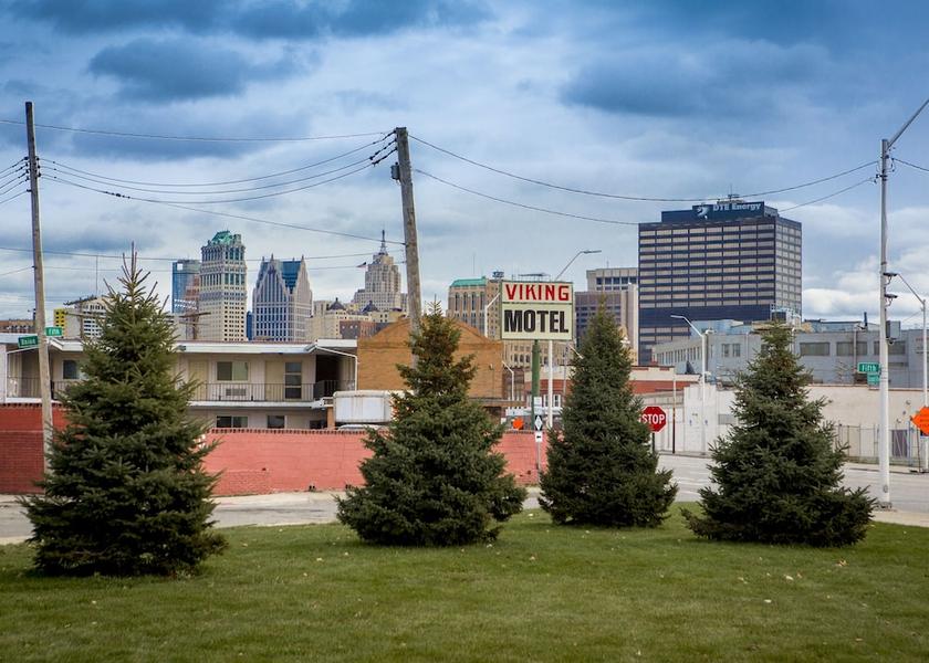 Michigan Detroit Exterior Detail