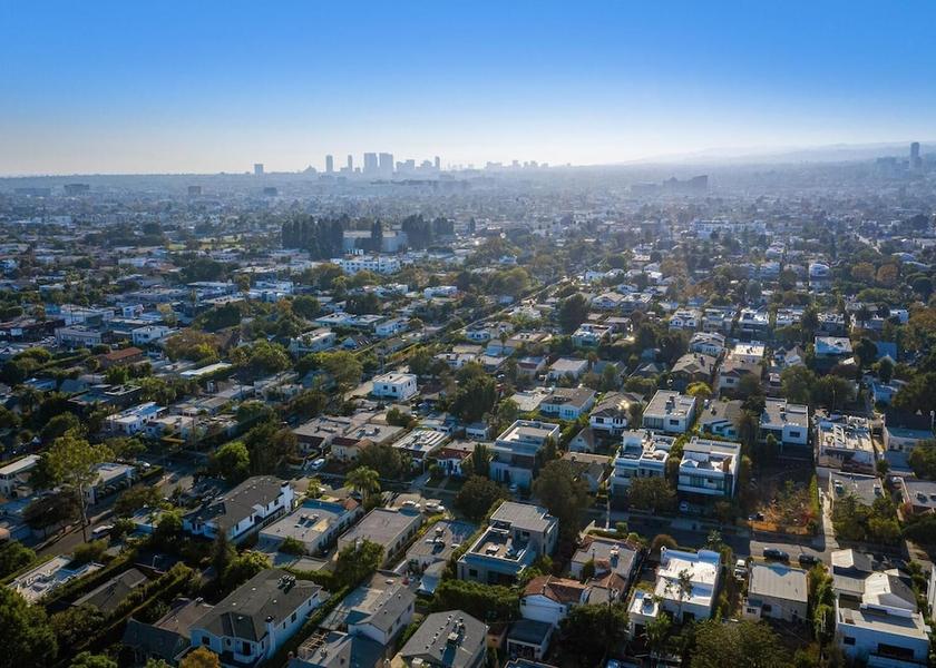 California Los Angeles Aerial View