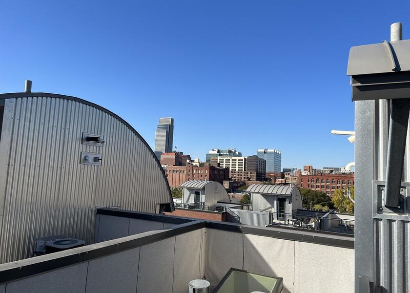 Nebraska Omaha City View from Property