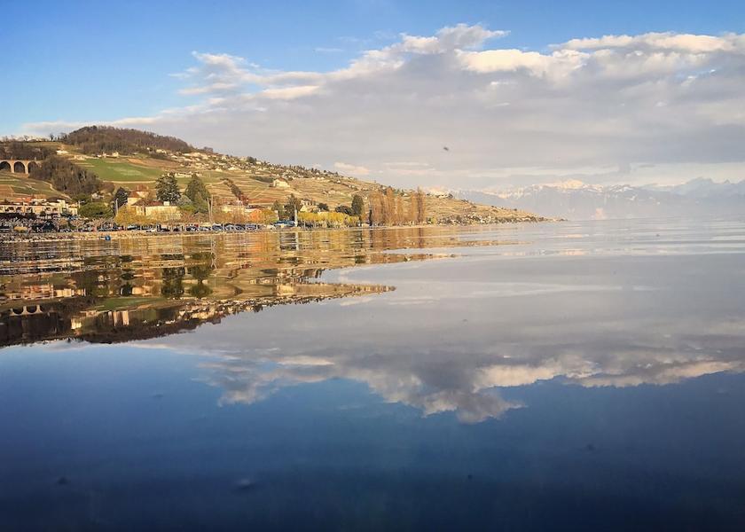 Canton of Vaud Lutry View from property