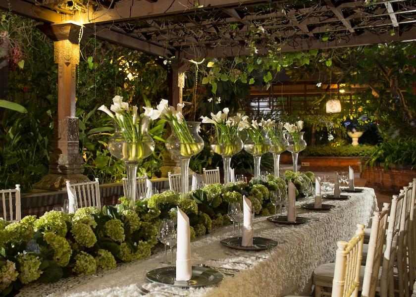 East Java Surabaya Outdoor banquet area